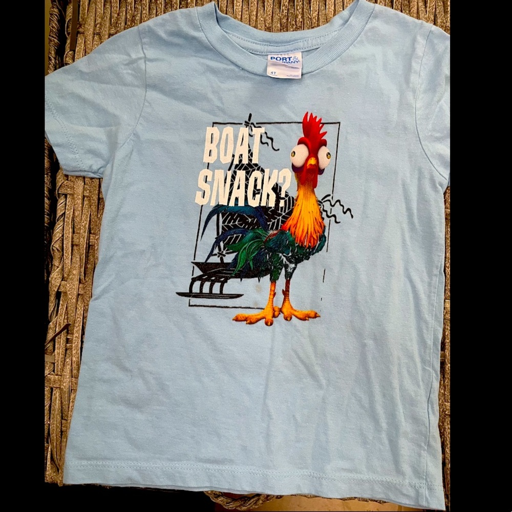 Moana Hei Hei shirt. Size 4T